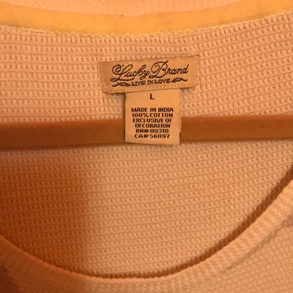 Lucky Brand Long Sleeve - Picture 3 of 3